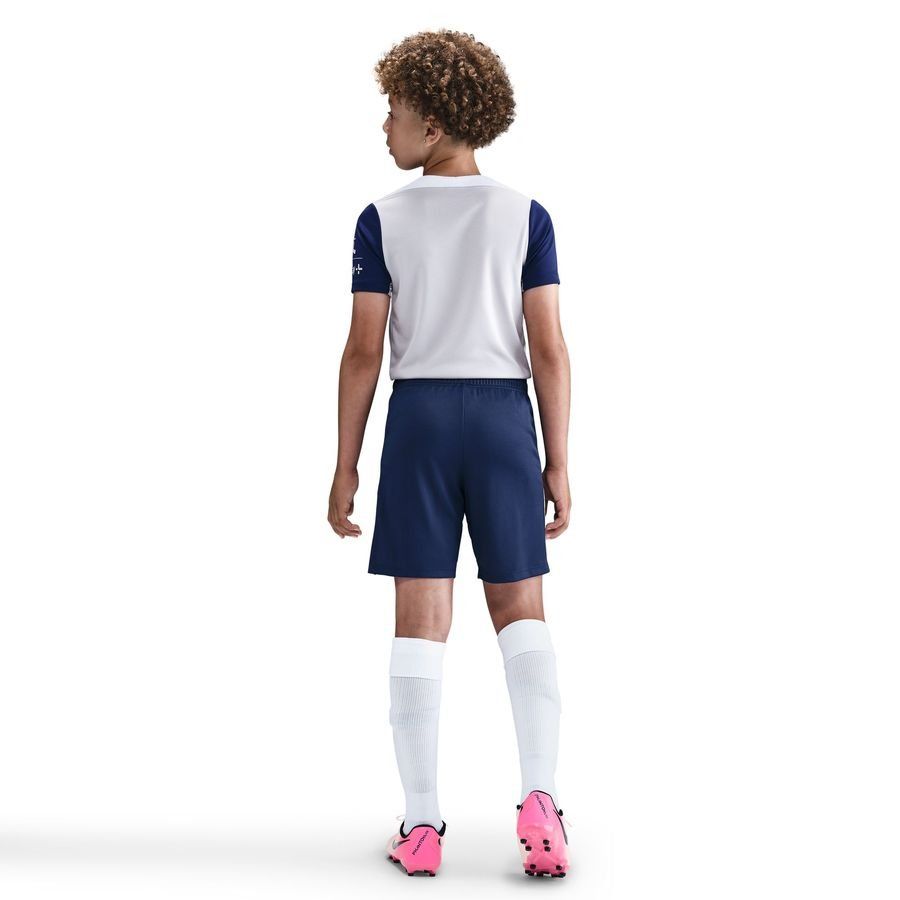 Tottenham Training Shorts Dri-FIT Strike - Binary Blue/White/Light Iron Ore Kids-SoccerKits Hub | Buy Soccer Jerseys Online